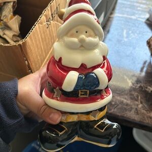 Santa tealight holder
